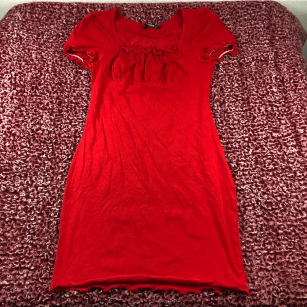 Cute red dress